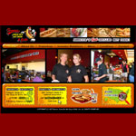 Web Design (Art Direction): Famous Uncle Al's Hot Dogs